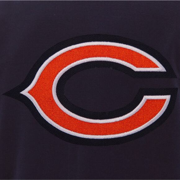 Chicago Bears Reversible Fleece Jacket with Faux Leather Sleeve - Picture 4 of 6